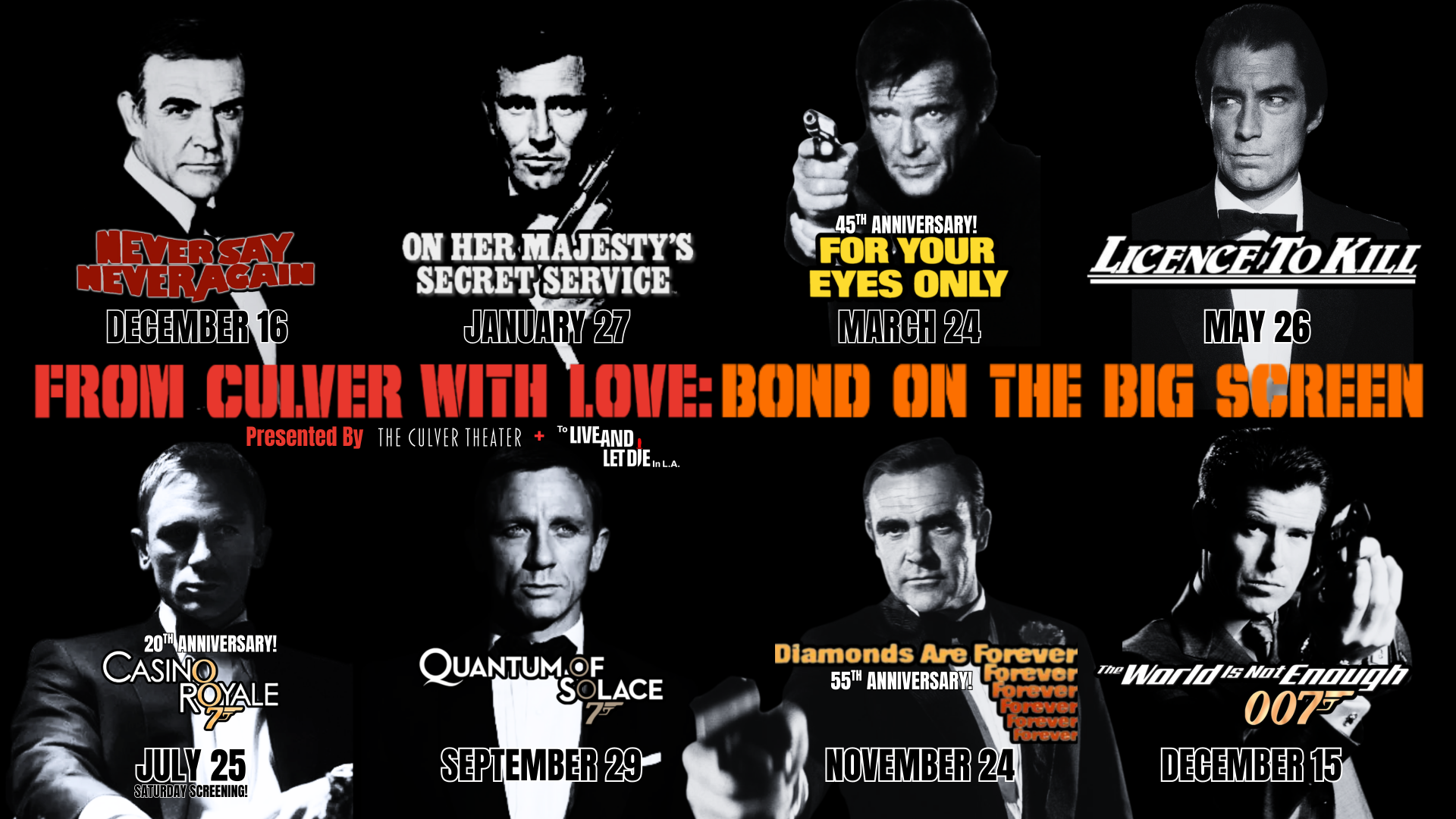 Gallery image for From Culver With Love: Bond on the Big Screen