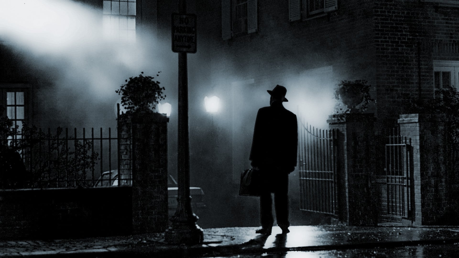Film backdrop for Hellraisers Film Club: The Exorcist