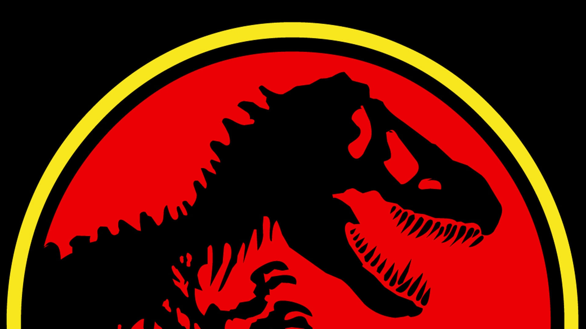Film backdrop for Jurassic Park 3D