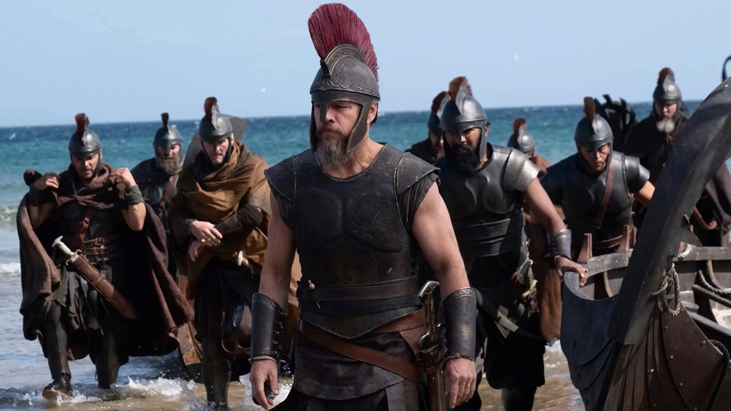 Film backdrop for The Odyssey