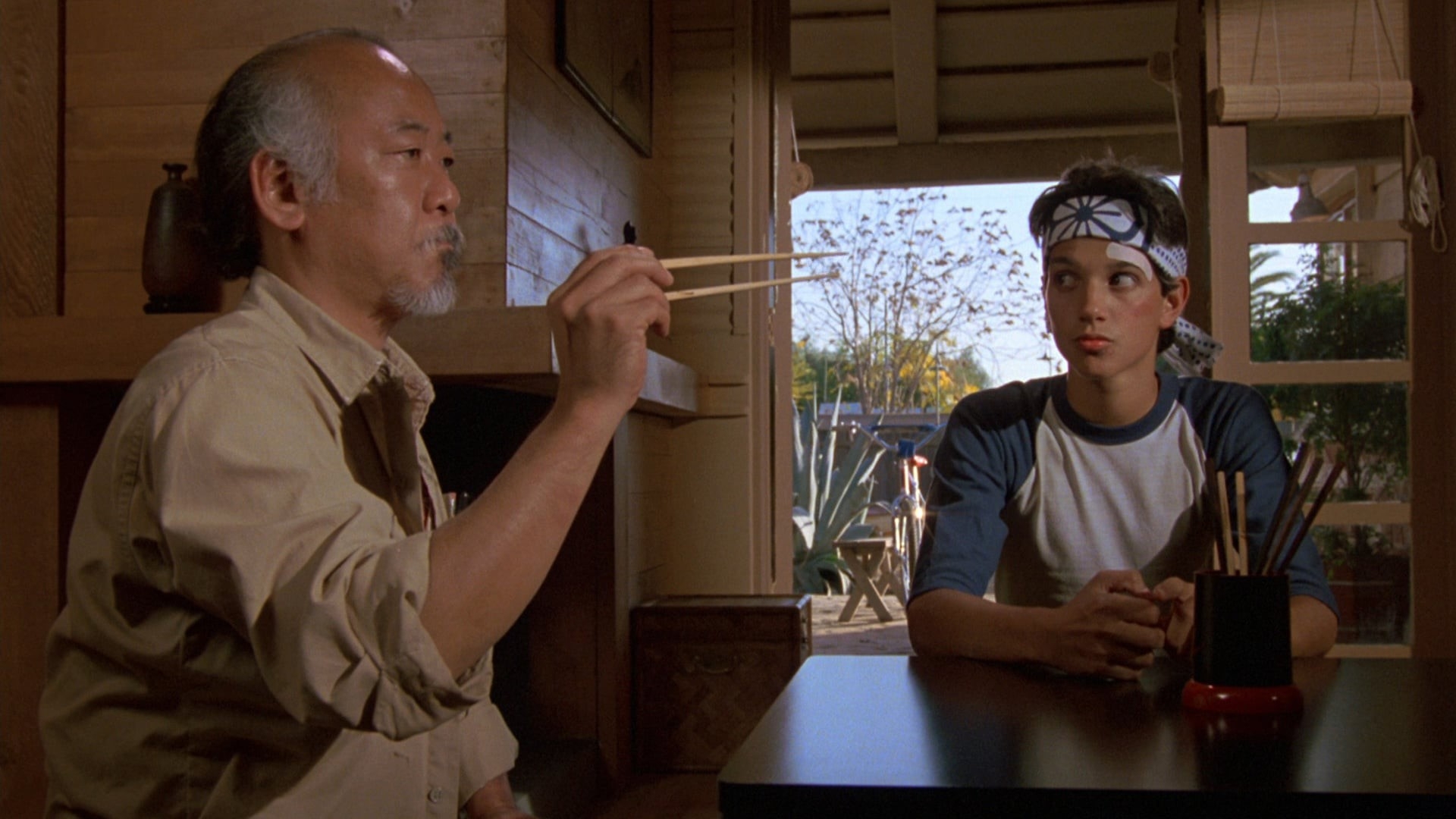 Film backdrop for Movie-Mad Mondays: The Karate Kid