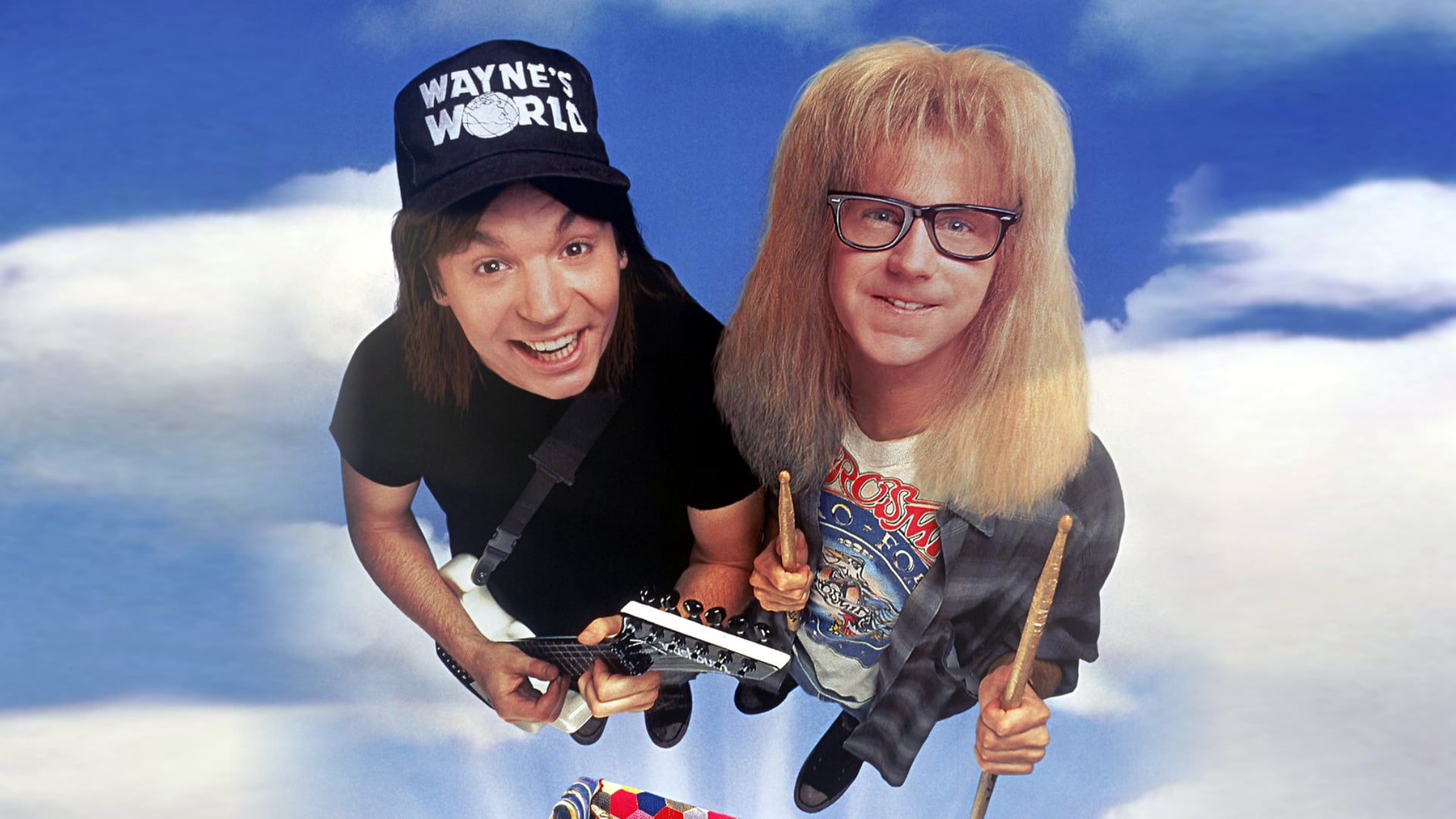 Film backdrop for Movie-Mad Mondays: Wayne's World