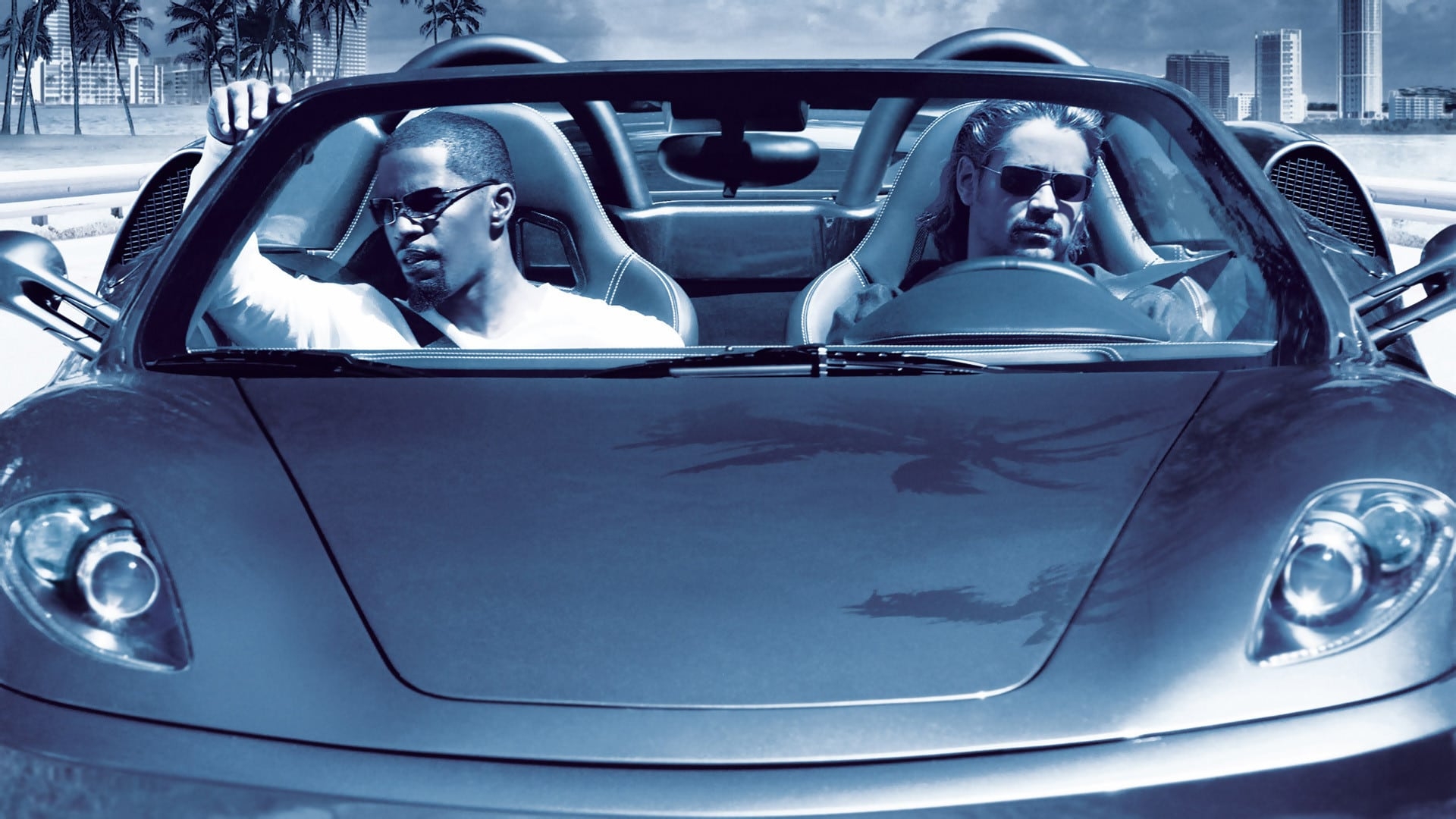 Film backdrop for Mann to Mann: Miami Vice