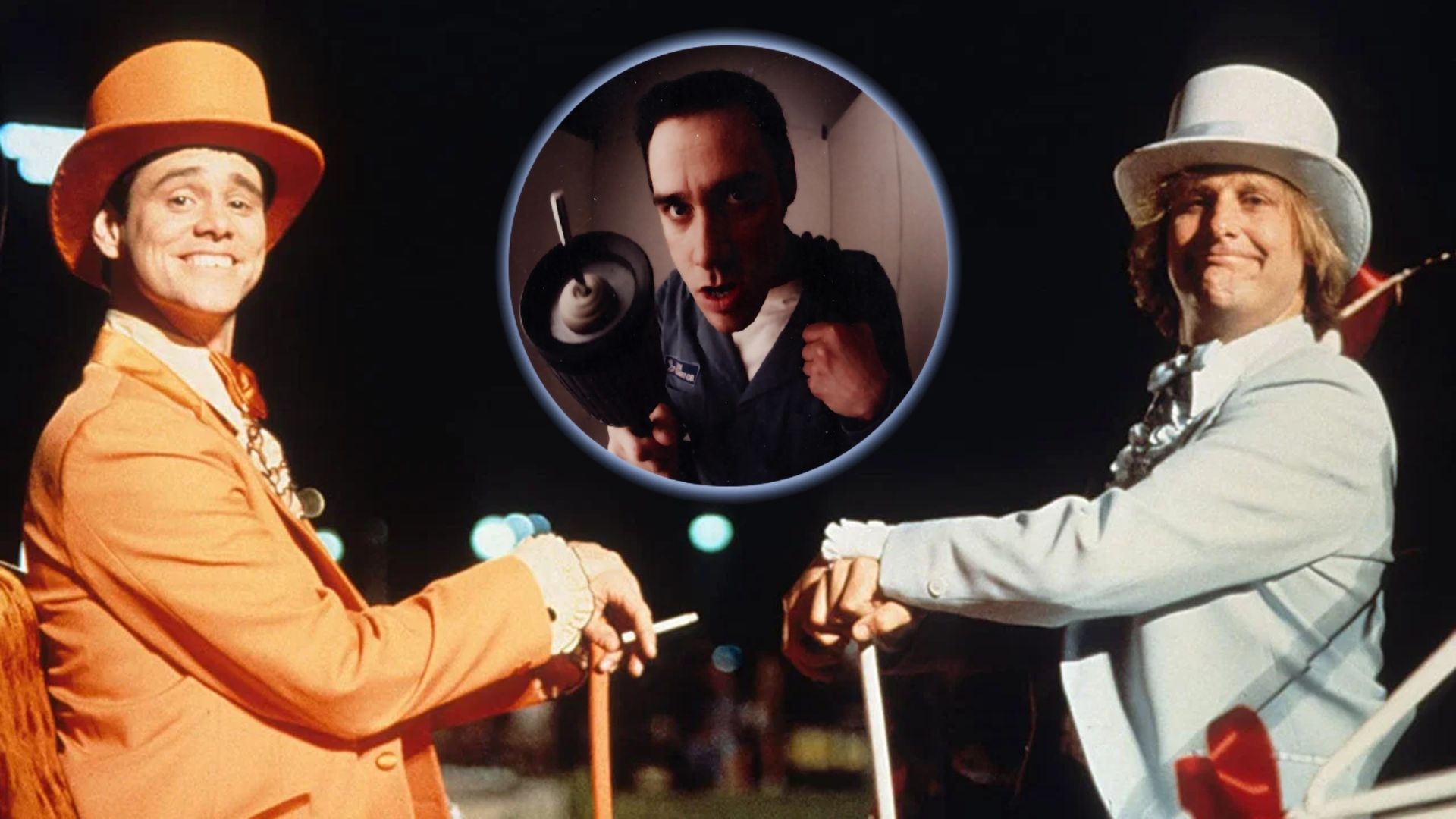 Film backdrop for MMM: Dumb and Dumber/The Cable Guy Double Feature