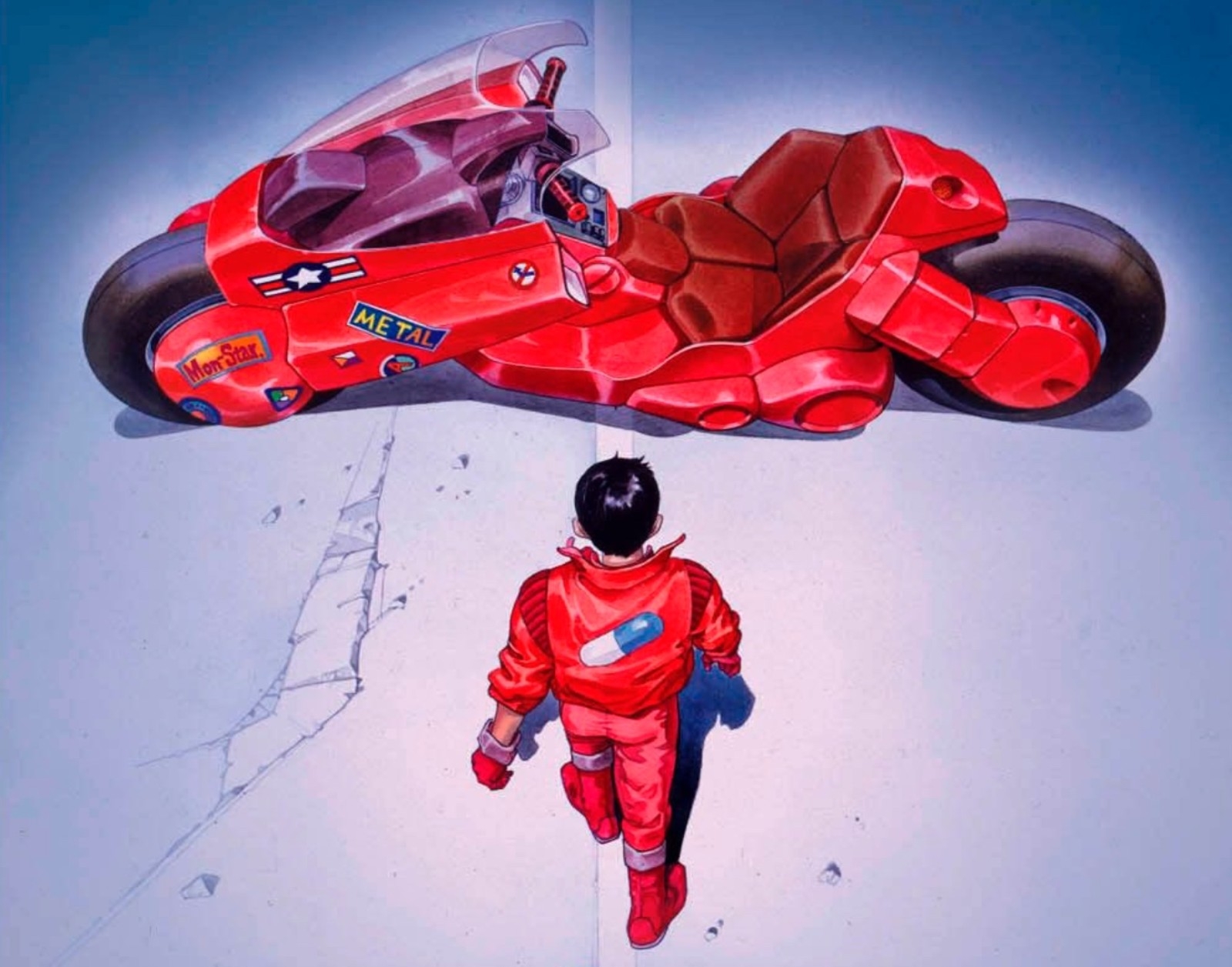 Film backdrop for AKIRA 4K - Dubbed