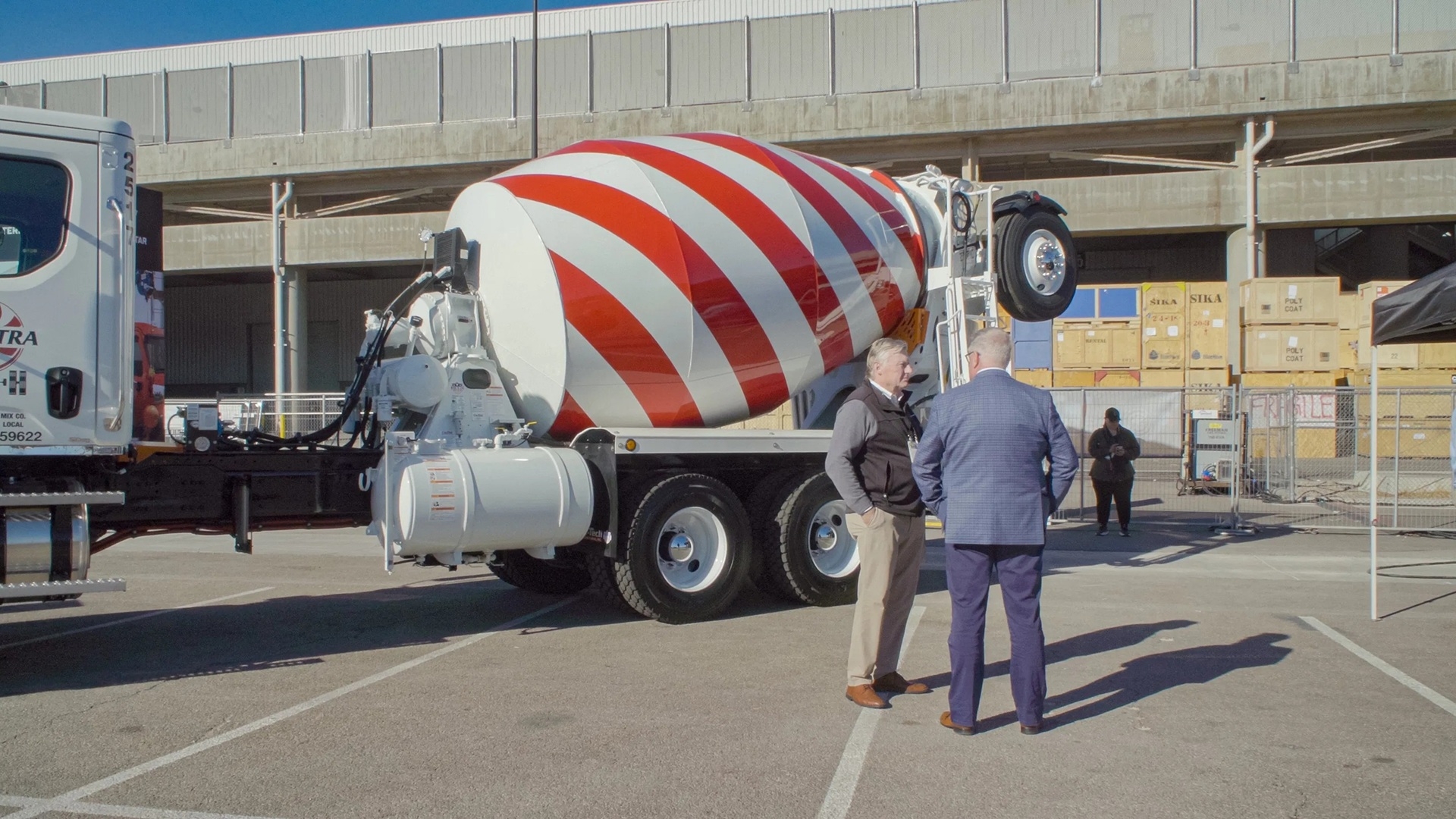 Film backdrop for The History of Concrete