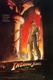 Theatrical poster for HF&SC: Indiana Jones and the Temple of Doom