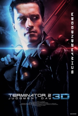 Theatrical poster for Hellraisers Film Club:  T2: Judgment Day 3D