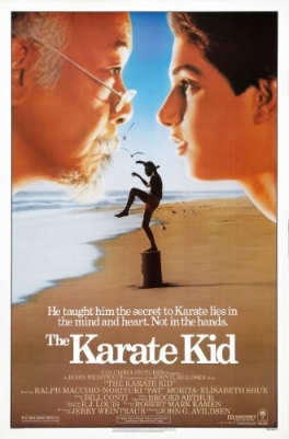 Theatrical poster for Movie-Mad Mondays: The Karate Kid