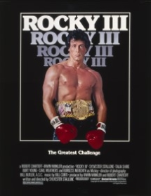 Theatrical poster for Movie-Mad Mondays: Rocky III