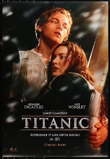 Theatrical poster for Movie-Mad Mondays: Titanic 3D