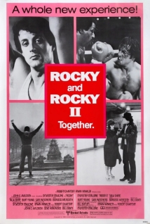 Theatrical poster for Rocky/Rocky II 50th Anniversary Double Feature!